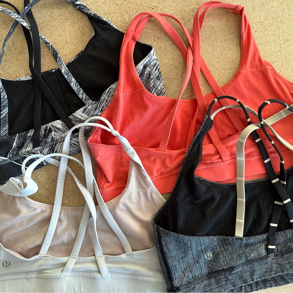Lululemon Energy Bra *BUNDLE OF 4*